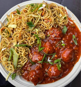 Veg Noodles+munchurian Combo