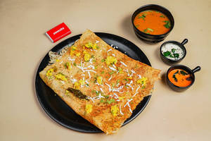 Rava Vegetable Paneer Dosa