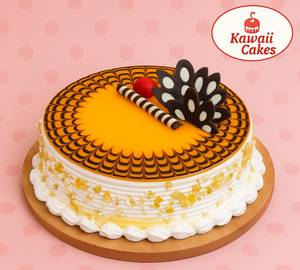 Premium Butterscotch Cake with Cashew Crunch