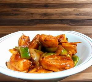 Soya Chaap Chilli