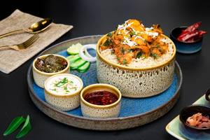 Bowl Prawn Topping Biryani