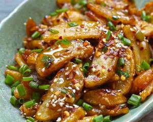 Honey Chilly Potatoes