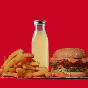 Crispy Veggie Burger Meal