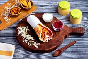 Tandoori Cheese Chicken Shawarma