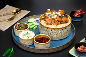 Bowl Mutton Topping Biryani