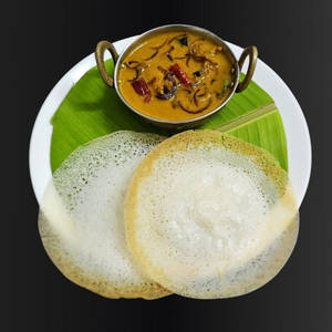 Chicken Curry With 2 Appam