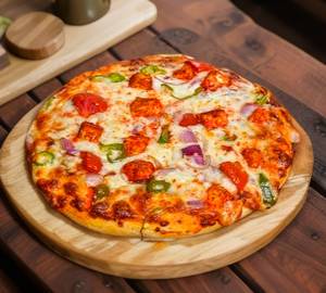 Kadhai paneer pizza