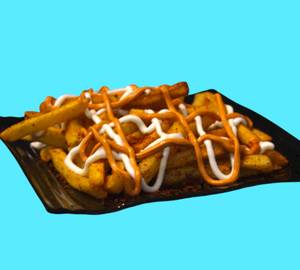 Tandoori And Liquid Cheese Fries