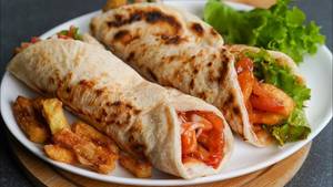 Chees classic potato wrap