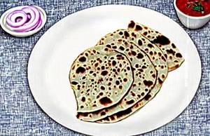 Tawa Aloo Pyaz Mix Paratha