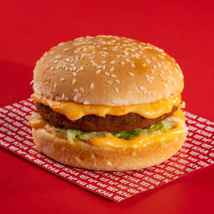 Cheesy Veggie Burger