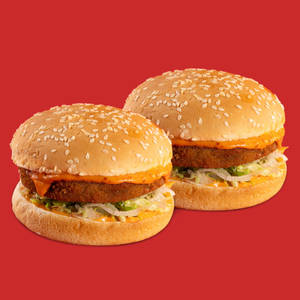 2 Crispy Veggie Burgers
