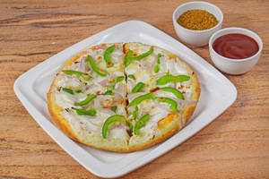 Onion And Capsicum Pizza [6 7 Inches]