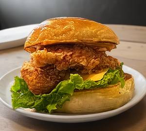 Chicken zinger burger