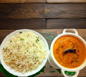 Dal Fry with Jeera Rice