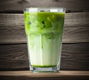 Matcha latte [iced]