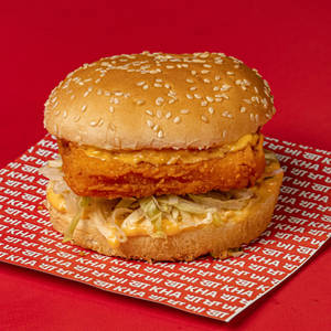Cheesy Paneer Burger