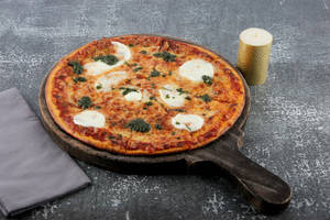 Fresh Mozzarella Pesto Pizza (wheat)