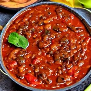 Veg chilli soyabean gravy