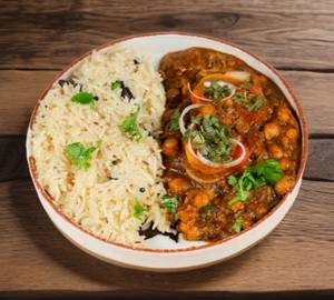Chhole chawal