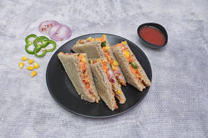 Grilled Paneer Sandwich [4 Pieces, 8 inches]