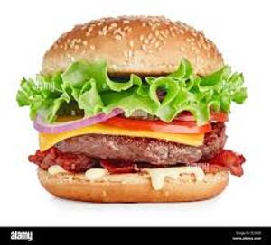 Veg cheese burger