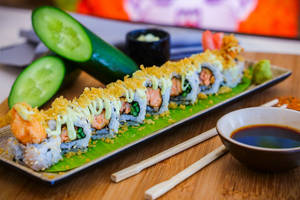 Salmon Katsu Uramaki