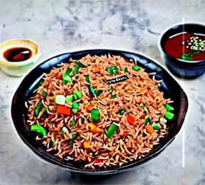 Veg schezwan fried rice                                                                                                     