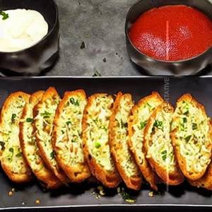 Chicken Garlic Bread