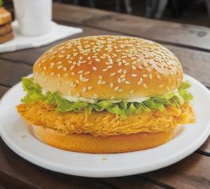 Mega zinger burger individual chicken