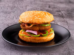 Schezwan Burger