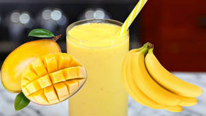 Mango Banana Smoothies
