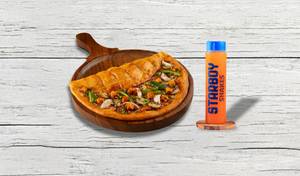 Peri Peri Barbeque Paneer Calizza (Free Cooler)