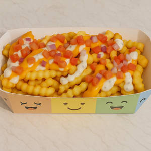 Mexican Salsa Fries.