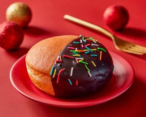 Chocolate Filled Doughnut (1 Pc)