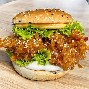 Korean Fried Chicken Burger