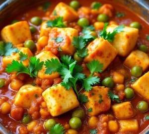 Matar paneer mix