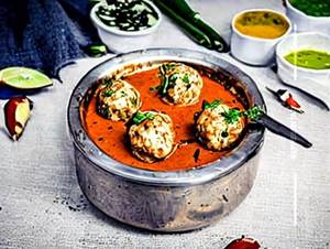 Malai Kofta Brown Gravy