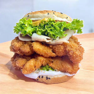 Chicken Rock Bigfoot Ham Burger