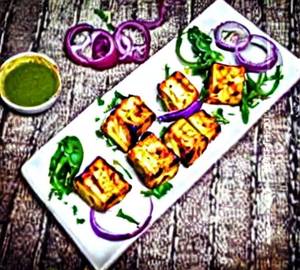 Paneer Kali Mirch Tikka