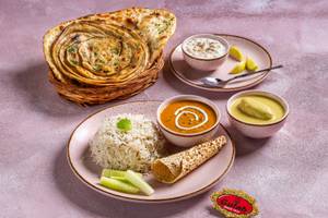 Jain Thali (no Onion No Garlic) (serves 1)