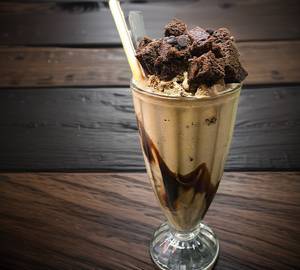 Choco brownie thickshake