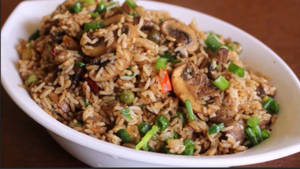 Mushroom Fried Rice