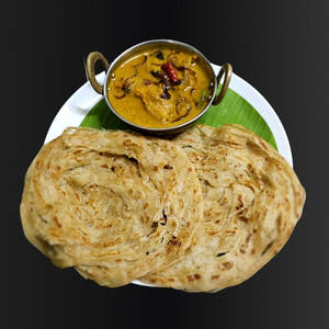 Chicken Curry With 2 Wheat Porotta