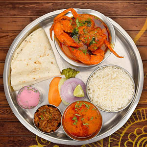 Crab Thali