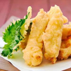 Salmon Tempura (7 Pcs)