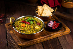 Palak Dal Khichdi