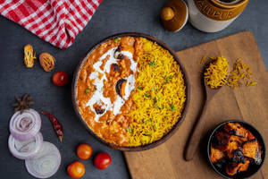 Smoked Butter Chicken Rice Bowl