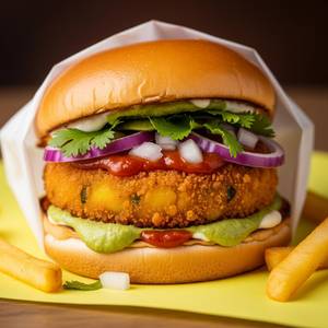 Paneer burger