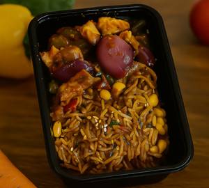 Smoky Soya Chap Rice Bowl